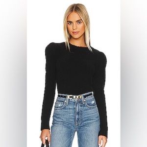 Pistola Eddison Puff Sleeve Sweater size medium NWT